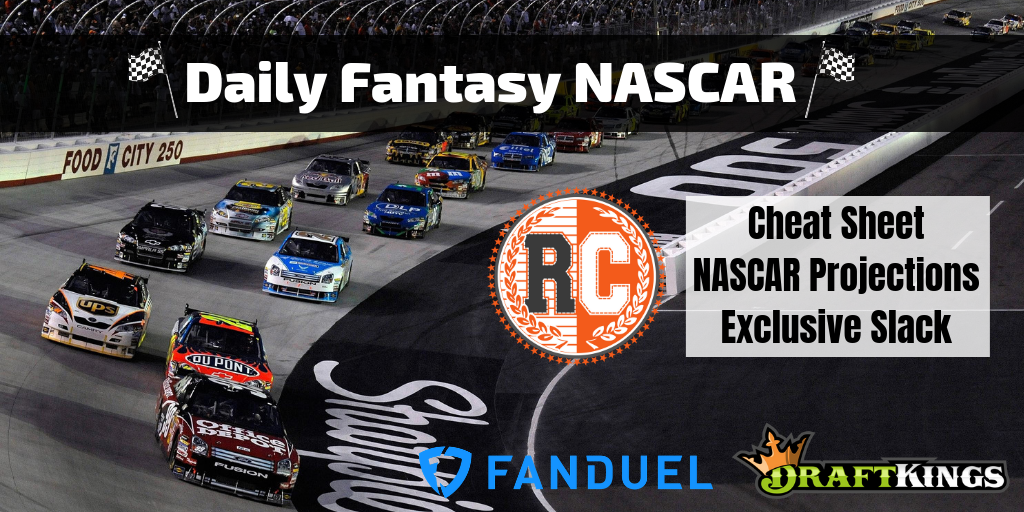 Daily Fantasy NASCAR RotoCurve